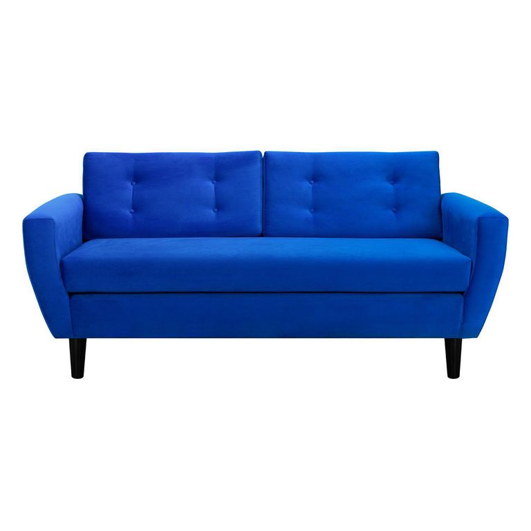Sofá 3 cuerpos BOTE 3C 185x80x83 cm Azul