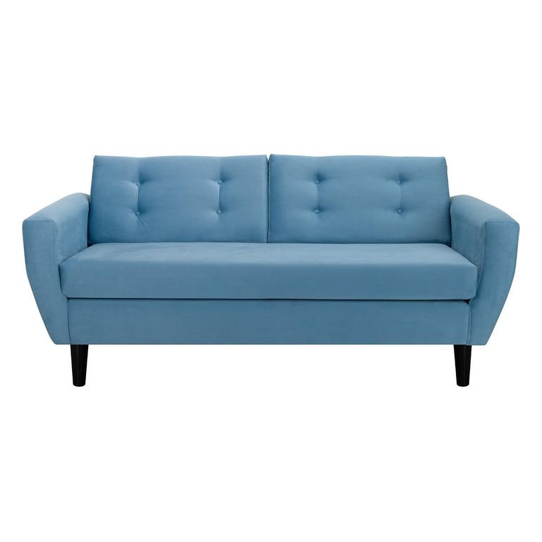 Sofá 3 cuerpos BOTE 3C 185x80x83 cm Azul