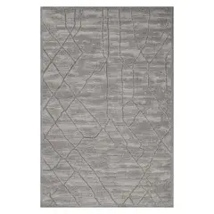 CANNON - Alfombra Grande Inca 200x280 cm Polipropileno Gris