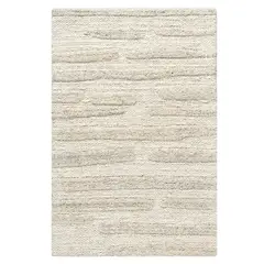CANNON - Alfombra Relief 80x120 cm Lana Beige