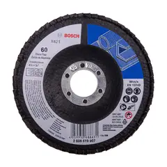 BOSCH - Disco flap 115 mm, grano 60