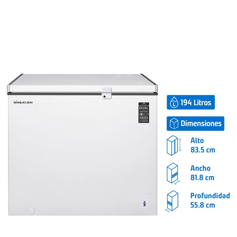 Freezer Horizontal 194 Litros SFH-202BL