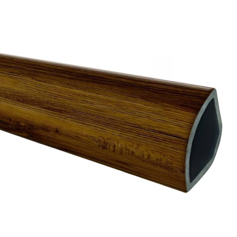 Cuarto Rodon 19mm x 19mm x 2mt Café