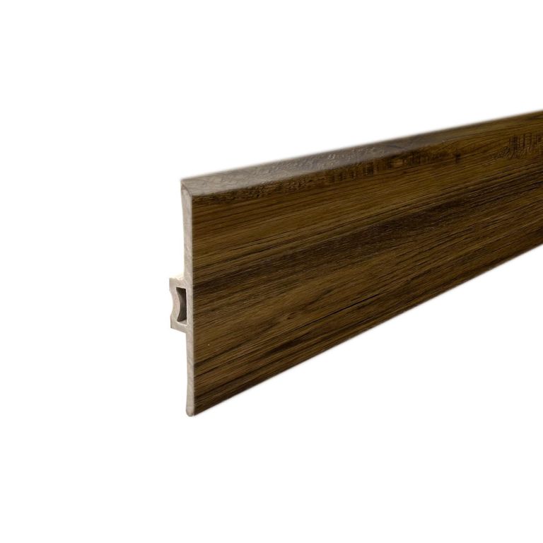 Moldura T PVC 2mt x 45mm Café