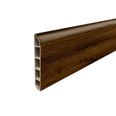 HOGA - Guardapolvo PVC 2mt x 80mm Café