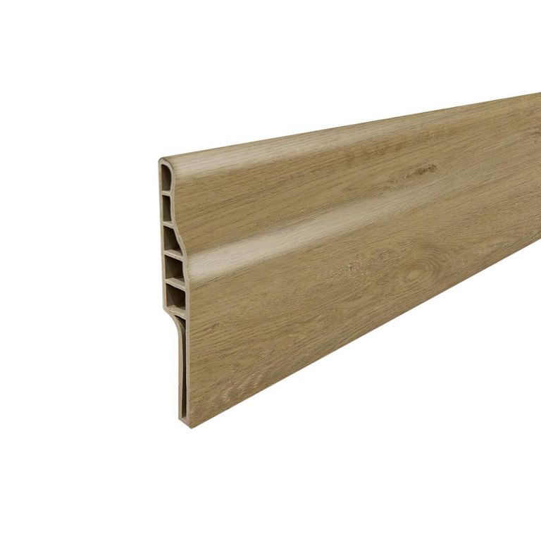 Guardapolvo PVC 2mt x 90mm Abedul