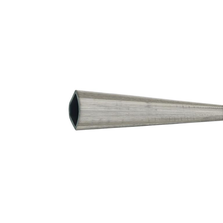 Cuarto Rodon 19mm x 19mm x 2mt Gris Absoluto