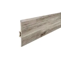 HOGA - Moldura T PVC 2mt x 45mm Rústico Haya