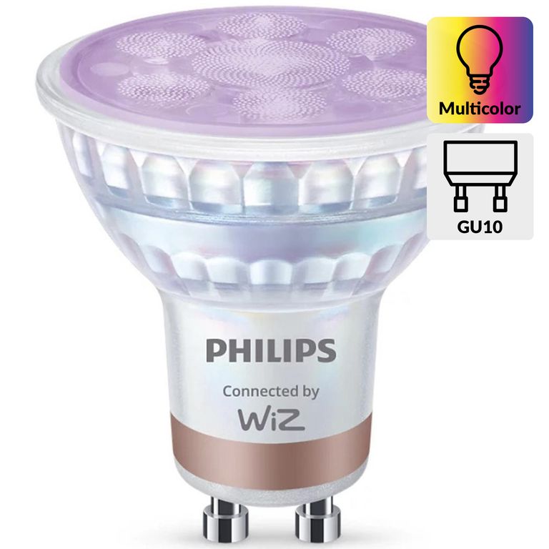 Ampolleta Inteligente Smart 4.7 W GU10 400 lm Luz Multicolor