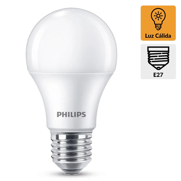 Ampolleta led 13 W E27 1150 lm Luz Cálida