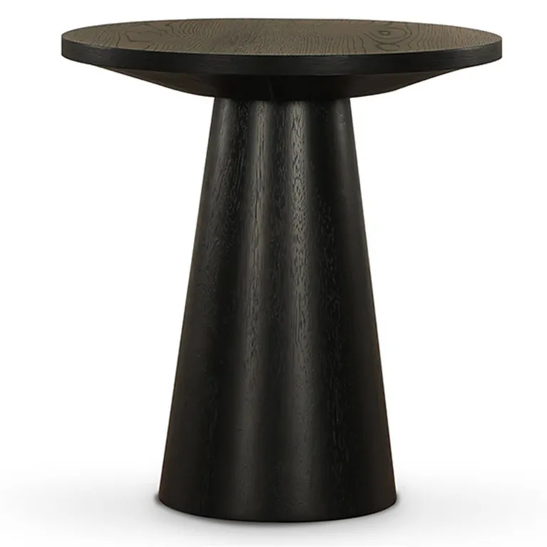 Mesa Redonda Blackburn Negro 50x50x53 cm