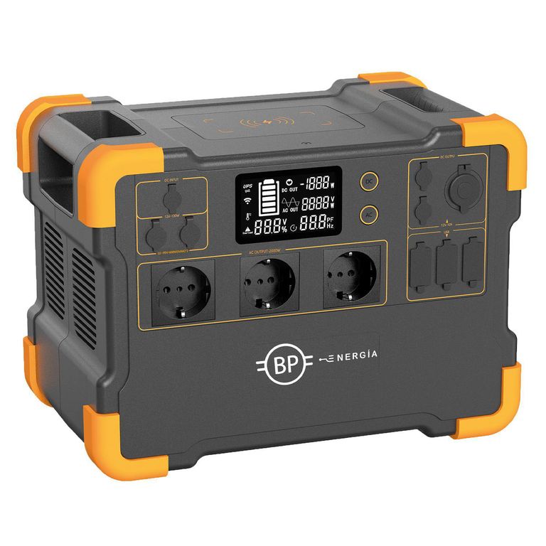 Estación de Energía Portátil Recargable BP-2000 2000 W
