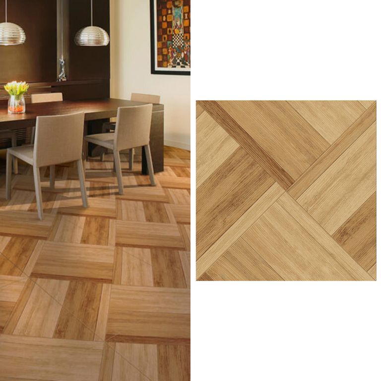 Cerámica 45x45 cm Madera Toledo Café 2.29 m2
