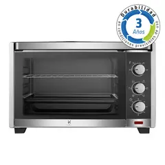 KITCHEN IT - Horno Eléctrico 45 Litros Silver Series