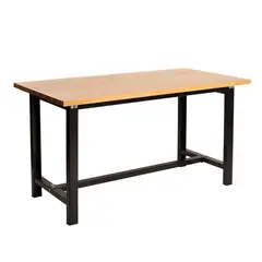 AUTORODEC - Mesón de trabajo 150 x 75 x88cm superficie madera sólida