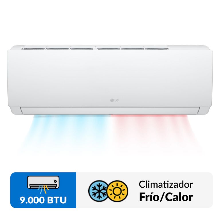 Aire Acondicionado Split Dualcool Pro Inverter 9.000 BTU Frio-Calor