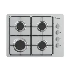 MIDEA - Encimera Gas Licuado 4 Platos MG60SL405