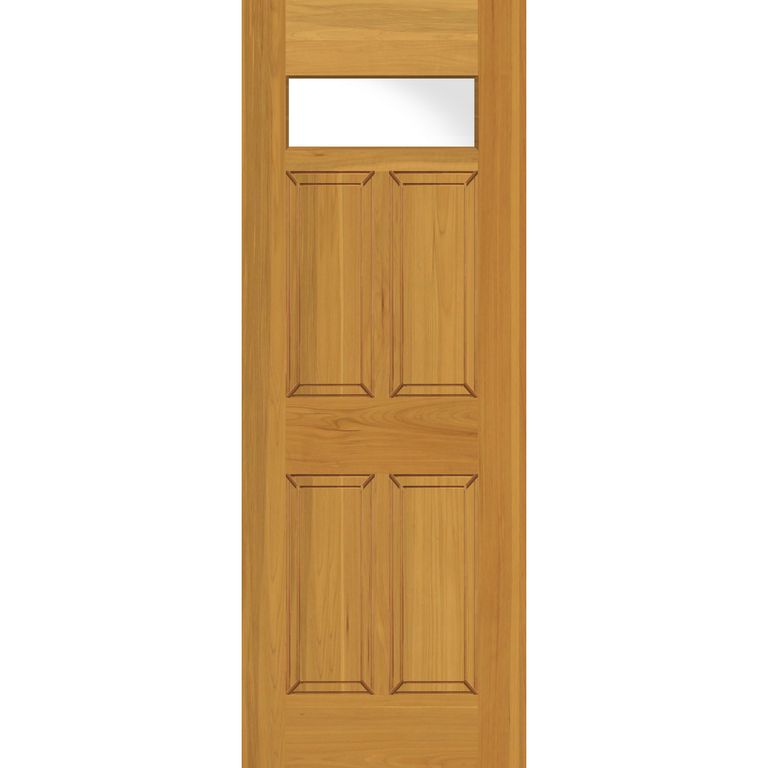 Puerta Madera de lenga 80x200 cm Modelo 304 Natural