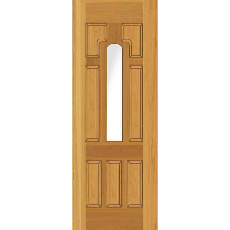 Puerta Madera de lenga 80x220 cm Modelo 238 Natural