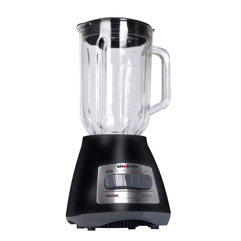 Licuadora Vidrio 1.5 Litros Negro L-1600NG