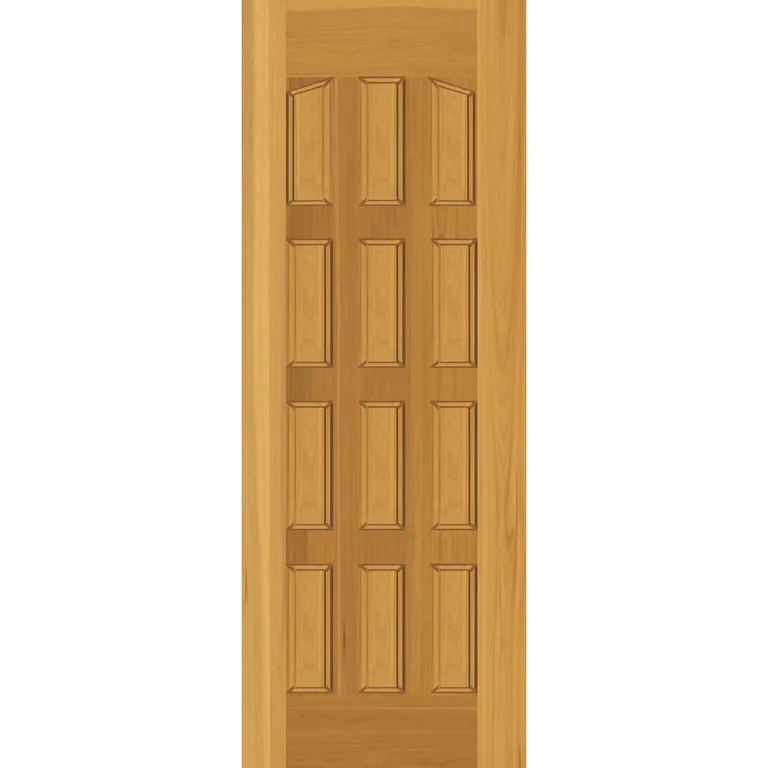 Puerta Madera de lenga 80x200 cm Modelo 7 Natural