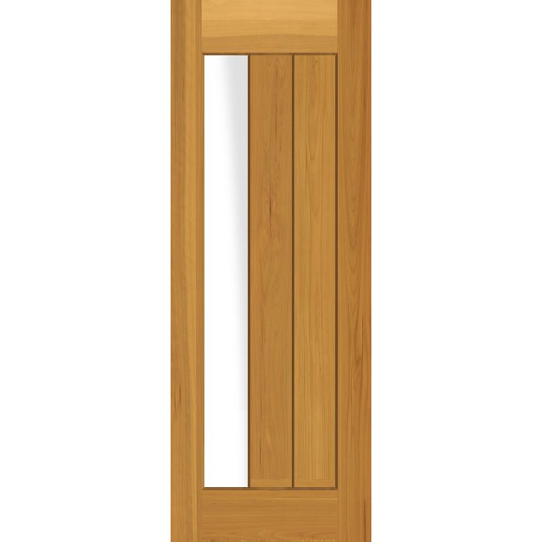 Puerta Madera de lenga 80x200 cm Modelo 13 Natural