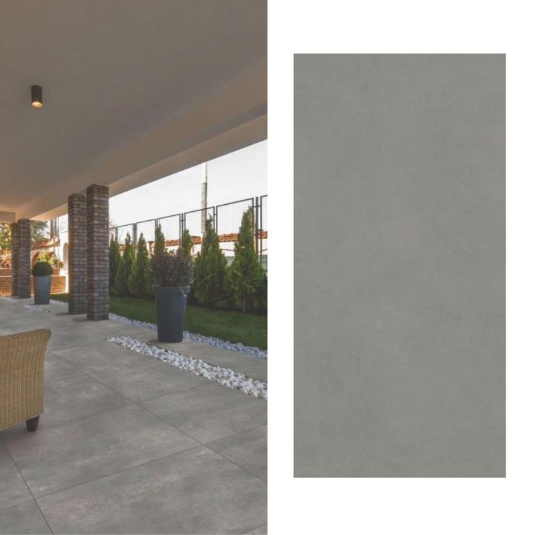 Cerámica 30x60 cm Concret Dark 2.19 m2