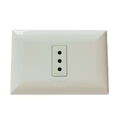SINTHESI - Enchufe 10 A Blanco