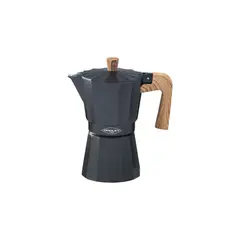 OROLEY - Cafetera Italiana Aluminio 480 ml Negro