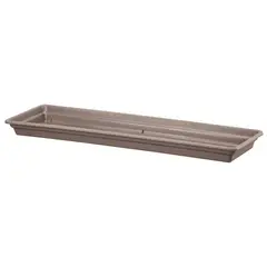 CASA BONITA - Base Jardinera Plástica Rectangular N°24 Para Jardín