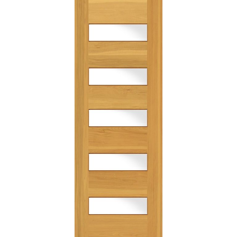 Puerta Madera de lenga 80x200 cm Modelo 108 Natural