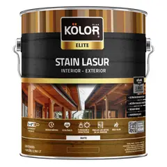 KOLOR - Stain Lasur 1 Galón Gris Protección contra Insectos