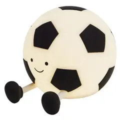 DRL - Lámpara Nocturna Pelota Futbol Blanco 2 W 14x11.1 cm