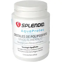 SPLENDID - Recarga de polifosfato 500gr para Filtros Antisarro