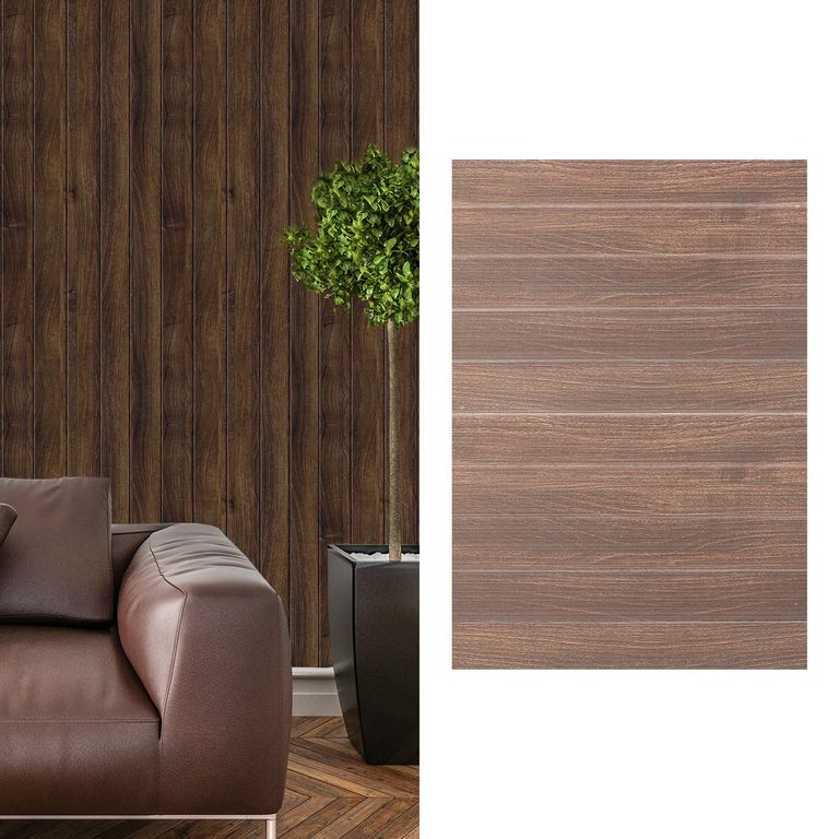 Panel Muro 3D Wonderwalls 18 100x50 cm Café 4 m2 8 unidades