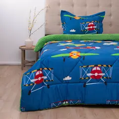DORAL - Plumón Sherpa Kids Avión Senses Multicolor 1.5 plazas