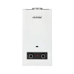 TOYOTOMI - Calefón Gas Licuado 10 Litros Tiro Natural Ionizado