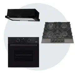 FDV - Kit Campana+ Encimera 4Q + Horno