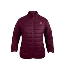 UBERMANN - Parka lauca mujer burdeo talla L