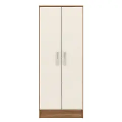 RODLER - Armario Multiuso2 Puerta(s) 3 Repisa(s) 51x128x36 cm Café