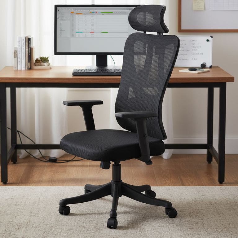 Silla Escritorio Ejecutiva Teamwork Negro