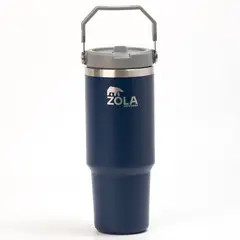 ZOLA OUTDOORS - Botella Térmica Handle Flip 890 ml Acero Inoxidable Azul