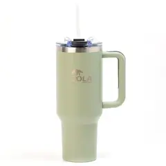 ZOLA OUTDOORS - Big Mug 1200 ml Acero Inoxidable Verde