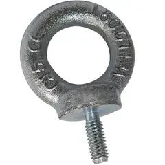 MAMUT - Perno ojo sin tuerca zincado brillante 10mm colgante 1 unidad
