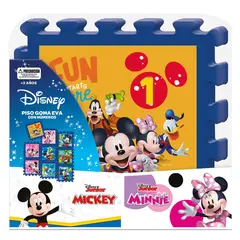 DISNEY - Piso Infantil 10x30 cm Goma Multicolor