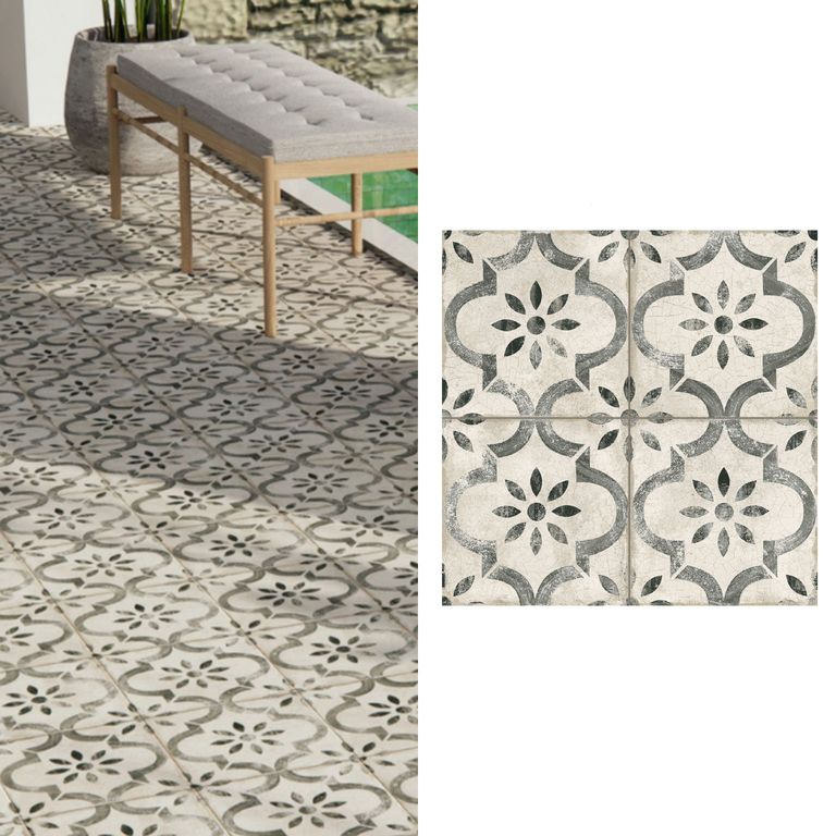 Porcelanato 45x45 cm Leeds Gris 1.22 m2