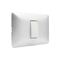 BTICINO - Interruptor simple 9/24 Aluminio Matix