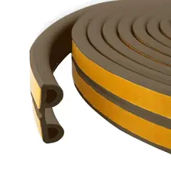 FIXSER - Profil P 9x5mm x 6 m café