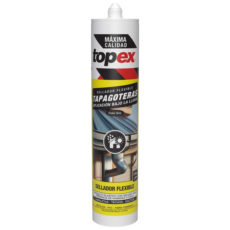 Sellador Tapagoteras Flexible 270 ml Techos