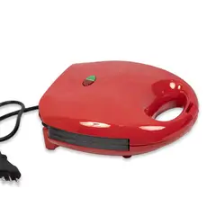 DORAL - Sandwichera 750 W Genova Rojo